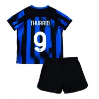 Inter Milan Marcus Thuram #9 Domaci Dres za djecu 2023-24 Kratak Rukav (+ Kratke hlače)